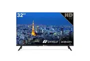 SANSUI 32-Inch 720p HD Smart LED Android TV with Google Assistant Voice S32V1HA