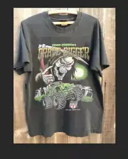 Vintage 90s Grave Digger Monster Truck Charcoal Unisex Tshirt All Size S-5XL