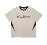 [Malbon Golf] Script Woven Piste - Greyish Beige