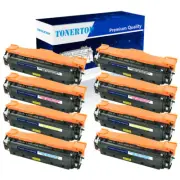 8 Toner CE410A 413A 305A Color Set Fit for HP LaserJet Pro 400 MFP M475dn M475dw