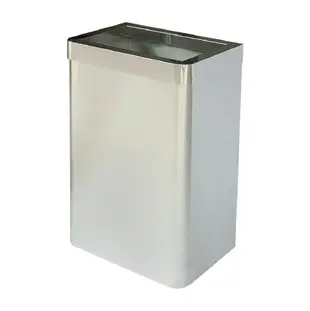 不鏽鋼垃圾桶（圓弧角無內桶） :TH-70SR: 回收桶 分類桶 清潔 廚餘桶 環保