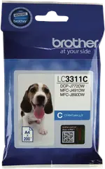 Brother LC-3311Cyan Ink Cartridge