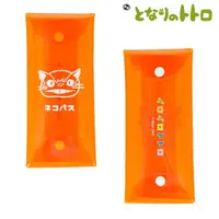 在飛比找樂天市場購物網優惠-真愛日本 日本共和國限定 多彩貓公車橘 扣式收納袋 透明收納