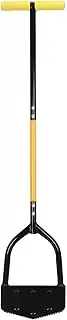 Generic Edger Lawn Tool, 38 Inch Ergonomic Design Stainless Steel Lawn Edger Step Edger Manual Half Moon Edger for Garden Maintenance