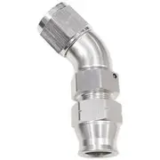 Aeroflow 45° Tube to Female AN Adapter 5/16" to -6AN, AF129-05S