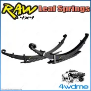 Holden Colorado RA RC 4WD RAW Rear Leaf Spring MediumLoad 100-200kg 2" 40mm Lift