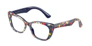 Dolce & Gabbana DX3357 Kids 3435 Kids' Glasses Blue Size 49 - Private Health Rebate - Blue Light Block Available