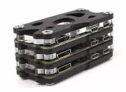 C4Labs Triple Stack Zero Case for the Raspberry Pi Zero 1.2, 1.3 and Zero-W