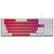 Gamiac TKL89G White RGB Hot-Swap Mechanical Keyboard Kailh Blue