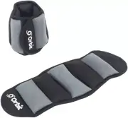 Orbit Ankle/Wrist Unisex Adjustable Weights for Exercise Gym Fitness 0.5 Kg (...