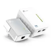 TP-Link TL-WPA4220 KIT TL-WPA4220KIT 300Mbps AV600 Wi-Fi Powerline Extender Starter Kit