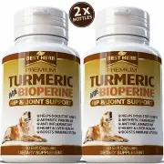 TURMERIC CURCUMIN CAPSULES FOR DOGS DIGESTIVE & JOINT SUPPORT SUPPLEMENT TUMERIC