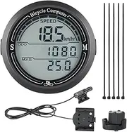 Odometer and Speedometer, Speedometer for Motorcycles | Multifunction Computer Mileage Tracker - Compact Wireless Speedometer Outdoor Cycling Speedometer