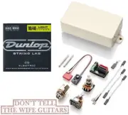 EMG 60A IVORY ALNICO HUMBUCKER PICKUP SHORT SHAFT POTS & WIRING ( 1 STRING SET )