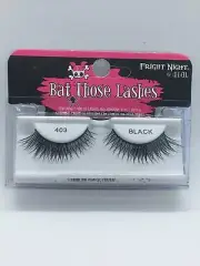 Ardell Fright Night Bat Those Lashes 403 Black EyeLashes EyeLash 1 Pair
