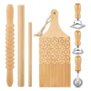 Board Rolling Pin Handmade Pastas Set Suitable for Home and Kitchen Use