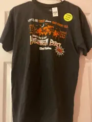 Mickeys Not So Scary Halloween Party Magic Kingdom Glow In The Dark Tshirt Med