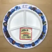 Deka ET The EXTRA TERRESTRIAL COMPARTMENT Plastic Plate Vintage 1982 NWT