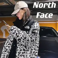 在飛比找Yahoo!奇摩拍賣優惠-THE NORTH FACE北面棉衣繡 男女同款羽絨棉衣 原