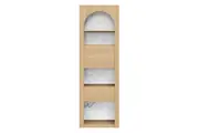 DD Aako 1 Door 1 Drawer 1 Shelf Arched Storage Wall Unit