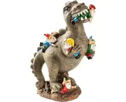 Ornaments,Dinosaur Statue Garden Decoration Ornament-24Cmgarden Gnome Massacre, Garden Gnome Statues Outdoor Decoration