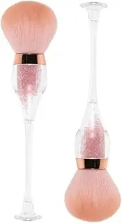 HAKIDZEL Professional Nail Dust Brush Set Manicure Clean up Tool Art Powder Remover Soft Bristles