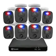 Home 8 Camera 8 Channel 1080p Full HD DVR 1TB HDD Security System with Mic