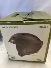 Bolle Black Half-Shell Ski Helmet Size Small 51-53cm Snowboarding Unisex Padded