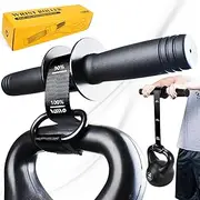 VAIIO Forearm Strengthener and Wrist Roller with Quick Locking Mechanism - Durable PVC Anti-Slip Grip Handles - Perfect for Men and Women - Ideal for Hand, Wrist, and Forearm Strength Training
