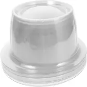 10pcs Hat Support Hat Rack Stand Baseball Hats Hat Insert Hat Steamer Shaper Hat Stands for Display Cap Display Holder Cap Organizer Flat-top Cap Holder Plastic Transparent