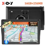 XGODY 9'' Truck GPS Naviagtion HGV LGV SAT NAV Free Australia Map Bluetooth POIs