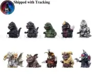 Godzilla Sofubi Puppet Mascot Vol.3 Full Set of 10 Figures by Ensky Boxed Japan