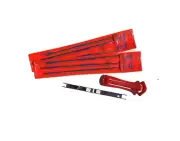 Chainsaw Files 3/16" x6 for .325 pitch chain premium swiss with tool & handle