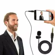 3.5mm Clip On Lapel Mini Microphone Hands Free Wired M1L2 U0J0 Mic ,NEW T5T0