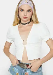 Split Decisions Crop Top