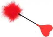 Adult Sexy Toys, Teasing Feathers, Male and Female Loves, Silicone Hands, SM Torture Tools, Couple Spanking, Sex Tools (Red)