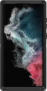 [Otterbox] Defender Series Case for Samsung Galaxy S22 Ultra (Only) - Case Only - Microbial Defense Protection - Non-Retail Packaging - Black