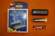 new HOHNER BLUESBENDER HARMONICA key A w/case Thick Reedplate blues bender harp