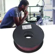 3D Printing Consumable 1.75mm PLA Filament Black Red Consumable Filament MV6