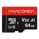 ANACOMDA 巨蟒 Explorer MicroSDXC 記憶卡(64GB/附SD轉接卡)[大買家]