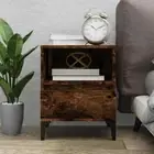 Wooden Bedside Table Drawers Storage Side Shelf Lamp Cabinet Bedroom Nightstand