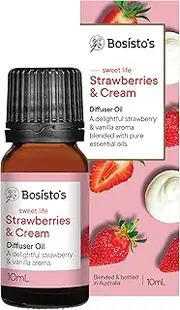 Bosisto's Strawberries & Cream Diffuser Oil 10mL