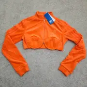 Adidas Women Medium Jeremy Scott Track Top Orange H50966