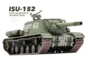 3R Soviet ISU-152 self propelled assault gun No.65 Tank 1/72 FINISHED MODEL TANK