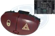 ERA 662509 Hazard Light Switch for PEUGEOT