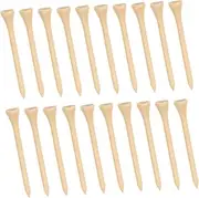 Totority Wooden Golf Tees Durable Lightweight Pegs for Outdoor Courses Golf Ball Holders High Practicality for Various Needs Golfing Accessories