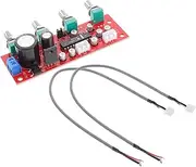 Sosoport Audio Amplifier Control Board Stereo Preamplifier with Treble Bass Control for Enhanced Sound Clarity Music Recording Home Entertainment and Live Performances
