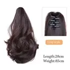 28cm/35cm Soft Ponytail Wig Lazy Hair Extensions Ponytail Hairpiece for Women