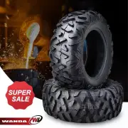 WANDA UTV ATV Tire 23x10-10 23x10x10 255/65-10 6-Ply Bighorn Style,Set 2, 10422