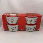HELLO KITTY CHRISTMAS HOLIDAY SOUFFLÉ DISHES RAMEKINS Custard SET OF 4